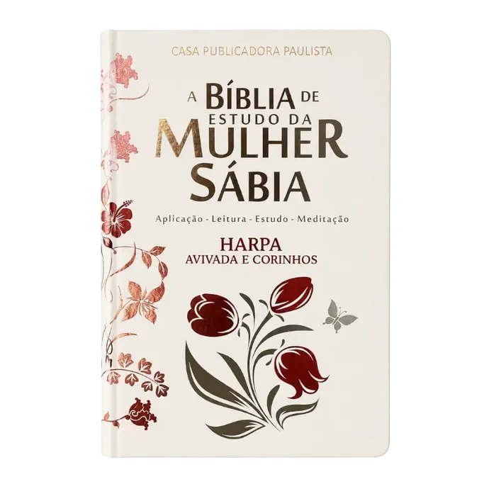 Bíblia de Estudo da Mulher Sábia branca