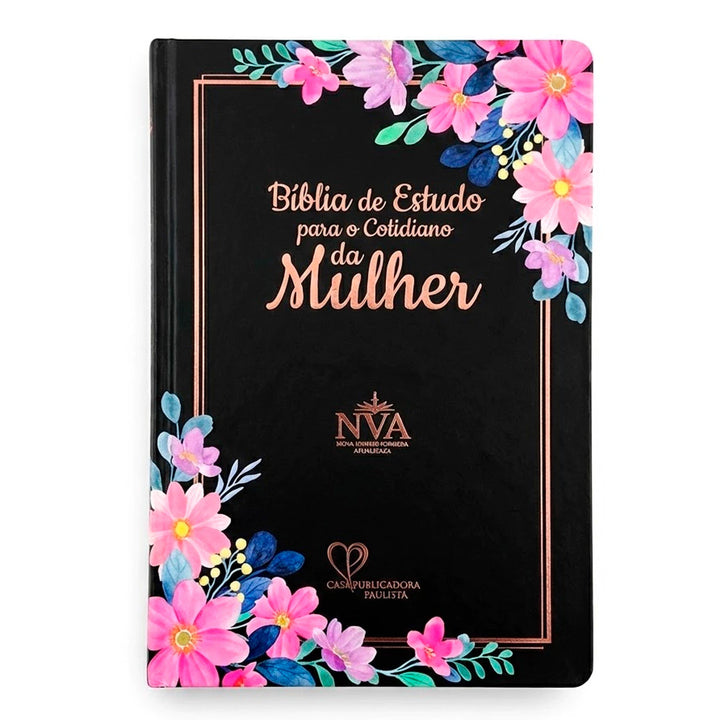 Bíblia NVA de Estudo da Mulher Capa Preta - imagem 2