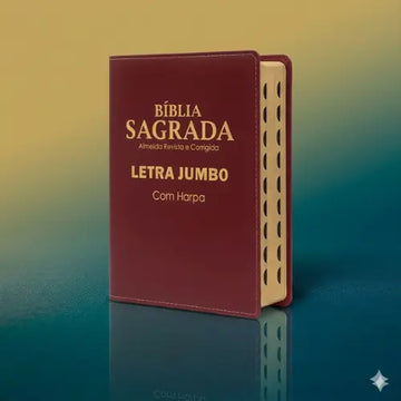 Bíblia letra jumbo Coração do Leão
