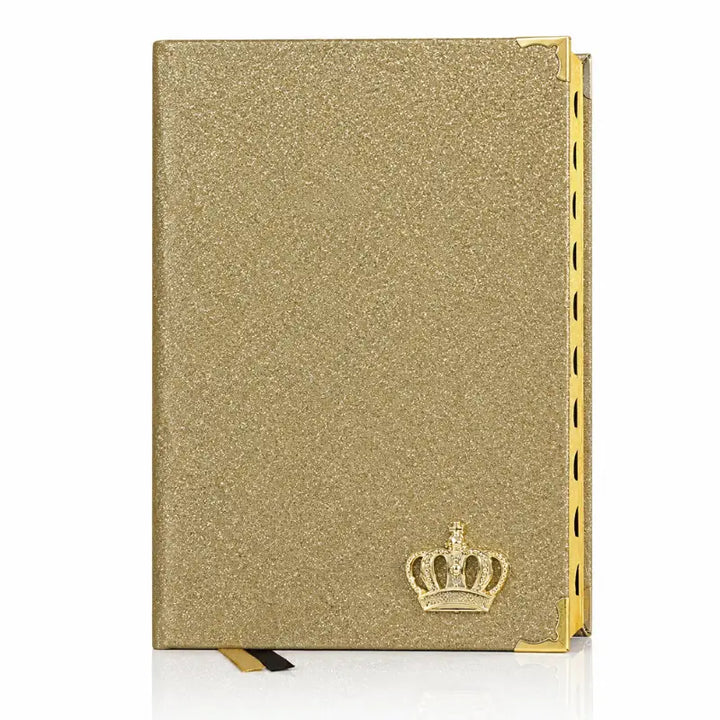 Bíblia ARC Dourada Glitter com Índice - capa