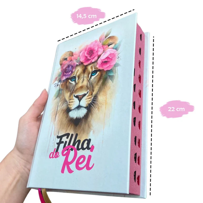Bíblia Coração do Leão Filha do Rei - detalhe 5
