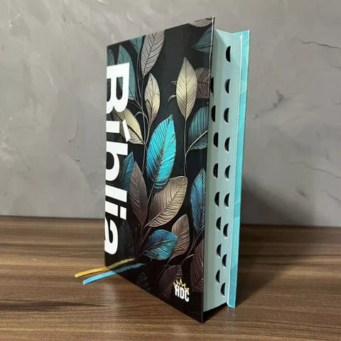 Bíblia ARC com harpa e índice - detalhe 3