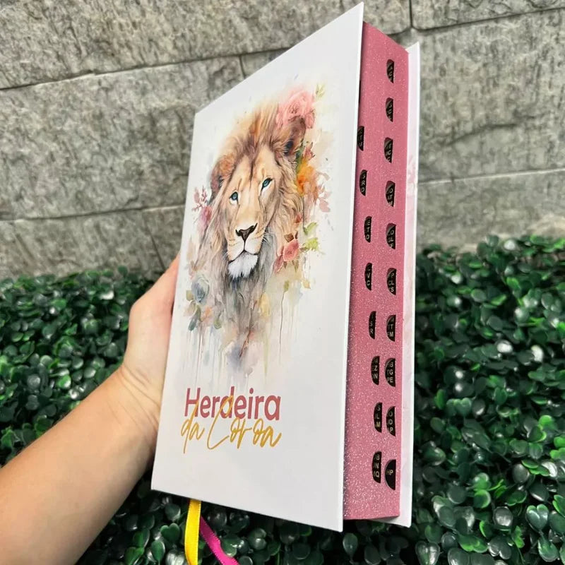 Bíblia Coração do Leão Herdeira da Coroa - detalhe 5