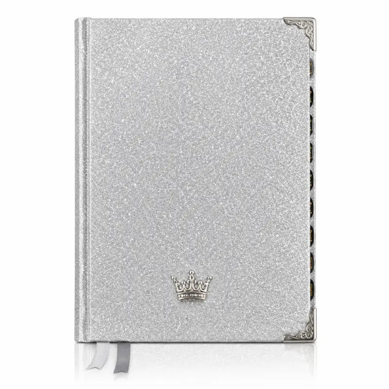 Bíblia ARC Prata Glitter com Harpa - capa