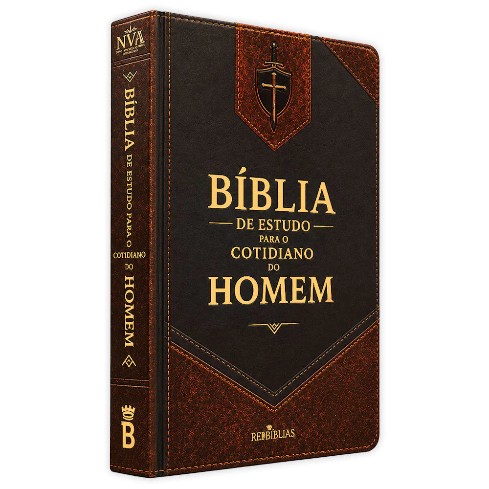 Lombada da Bíblia de Estudo para o Cotidiano do Homem NAA