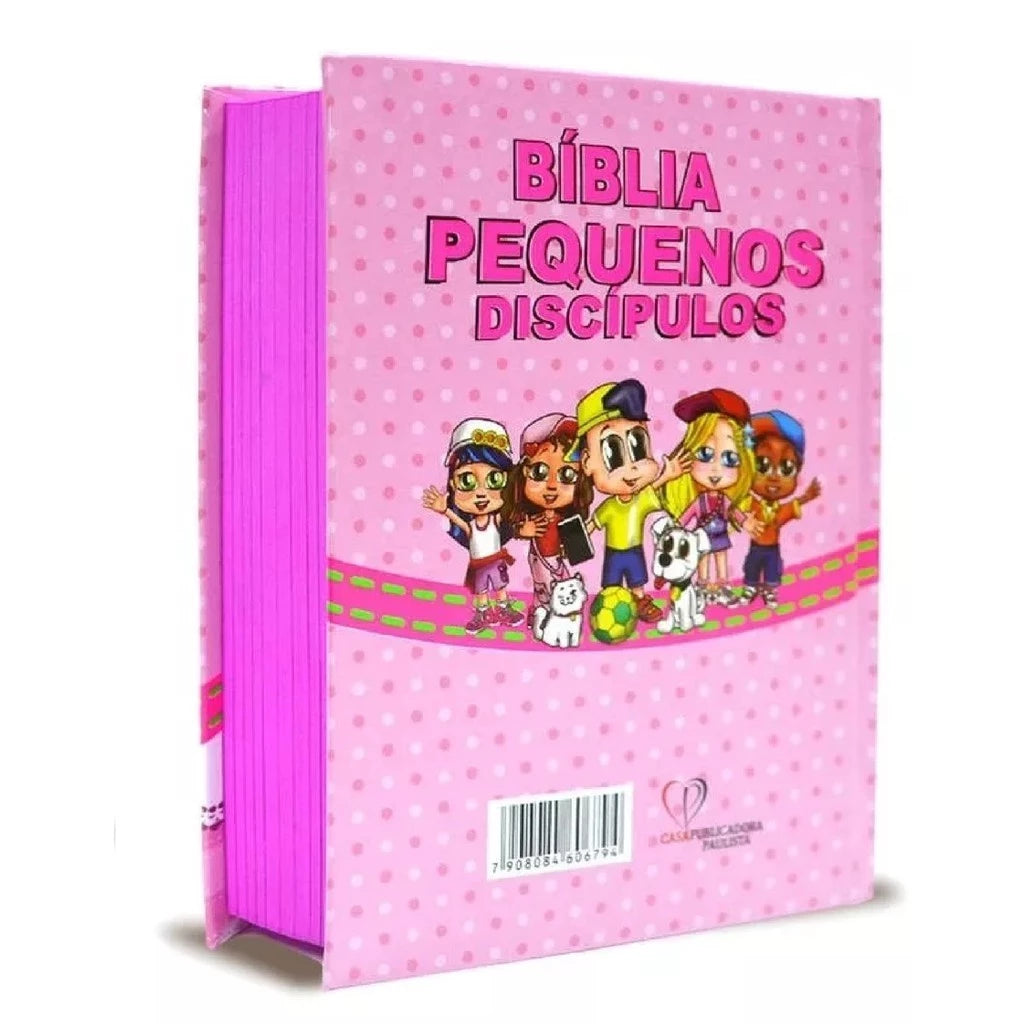 Bíblia Infantil Pequenos Discípulos com Harpa - imagem 1
