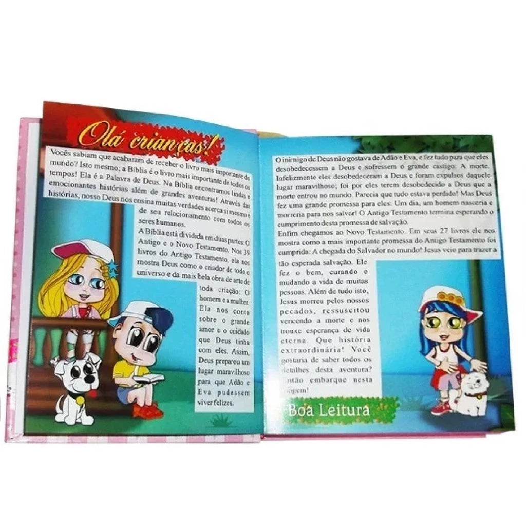 Bíblia Infantil Pequenos Discípulos com Harpa - imagem 2