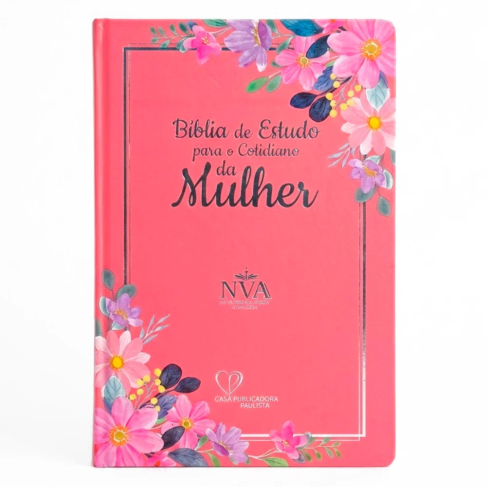 Bíblia NVA de Estudo da Mulher Rosa Intenso - imagem 2