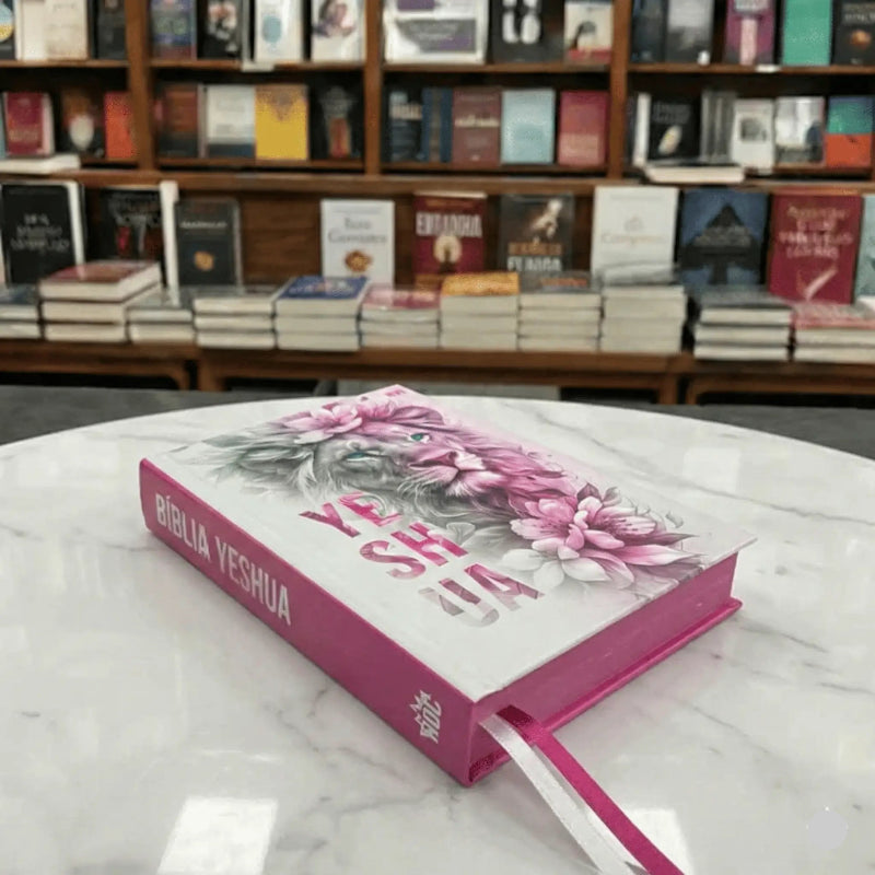bíblia evangélica feminina capa dura rosa