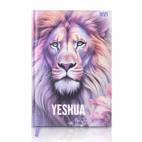 Bíblia NVI Feminina Yeshua Roxo - capa