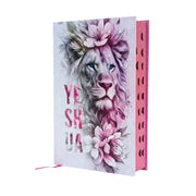 Bíblia Sagrada Feminina Evangélica Versão NVI Letra gigante Yeshua Floral com Capa Dura e Índices