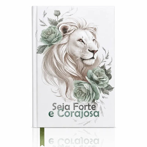 Bíblia ARC Forte Corajosa Verde Harpa Índice