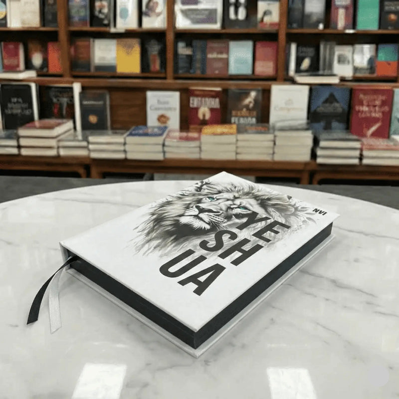 biblia nvi branca facil entendimento com palavras de jesus em destaque