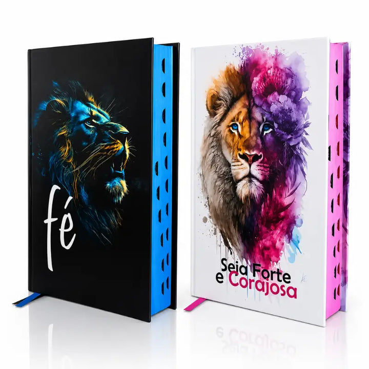 Kit 2 Bíblias ARC Casal com Harpa - capa