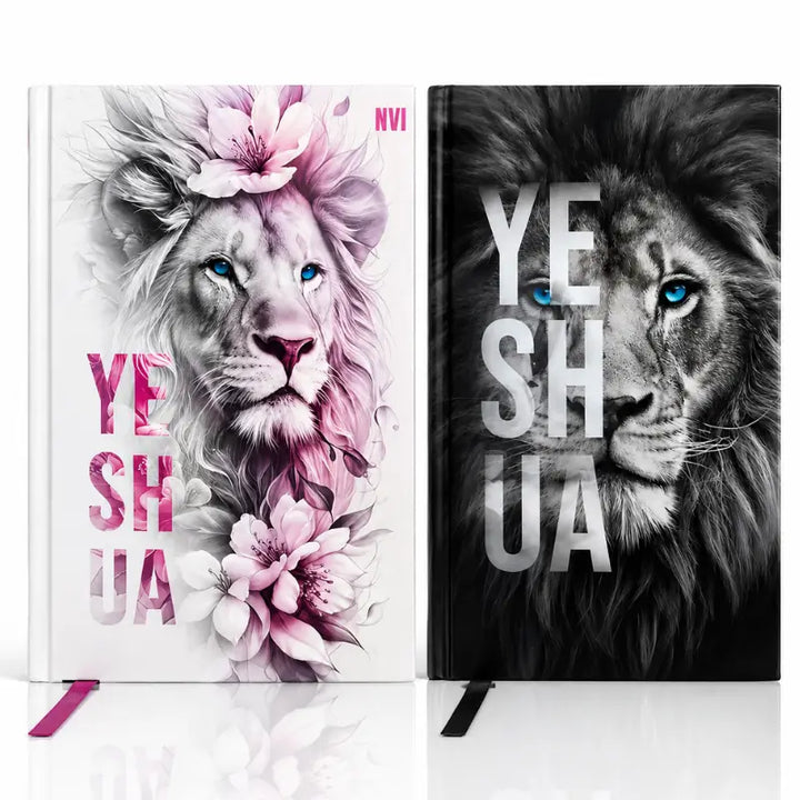 Kit Casal 2 Bíblias NVI Yeshua - capa