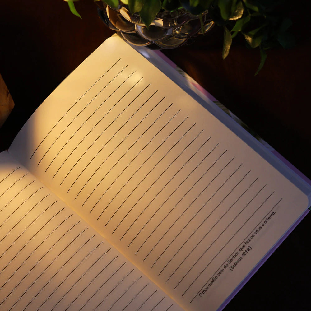 Caderno Cristão Moleskine Lírios Rosa - imagem 3