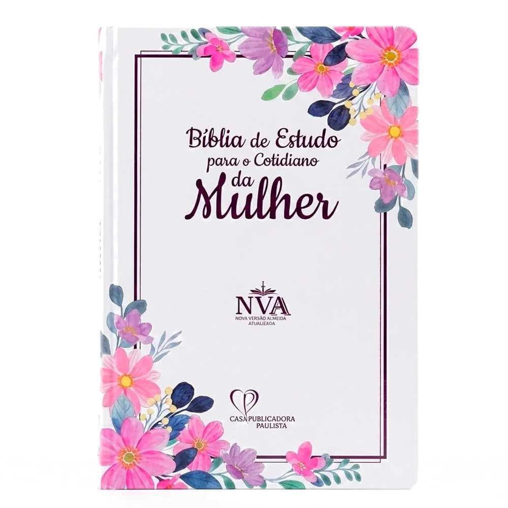 Bíblia NVA de Estudo da Mulher Capa Branca - imagem 2